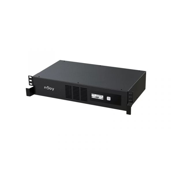NJOY Code 600, 600VA, 360W, Line-Interactive, rack (2U) Szünetmentes tápegység (UPCMRLS660TCOAZ01B)