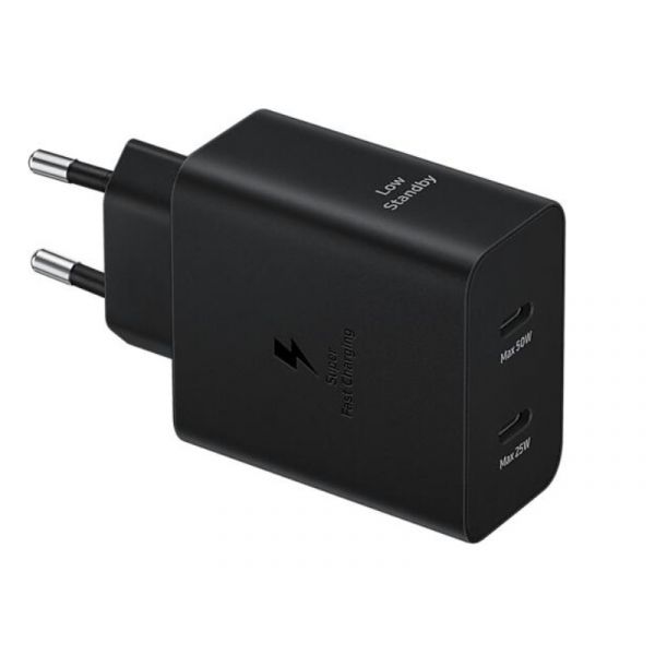Samsung 50W Power Adapter Duo, Black (EP-T5020XBEGEU)