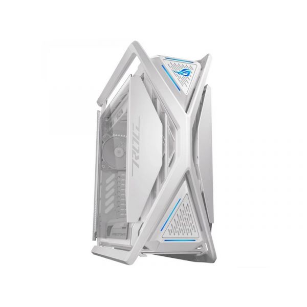 ASUS ROG Hyperion GR701 PC ház, Tápegység nélkül, Fehér, Üvegfalú (GR701/WT/PWM FAN)