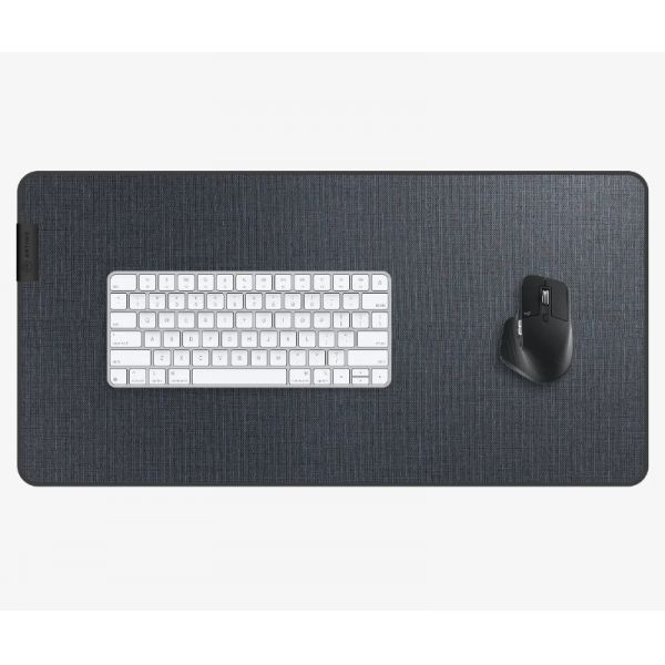 Artimo Desk Mat - Loom Series - S (60x30 cm) - Sötét szürke - Prémiumszövet egérpad