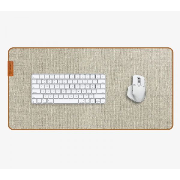 Artimo Desk Mat - Loom Series - S (60x30 cm) - Bézs - Prémium szövetegérpad