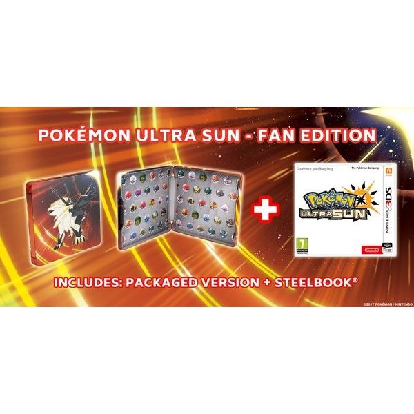 Pokémon Ultra Sun Steelbook Edition 3DS