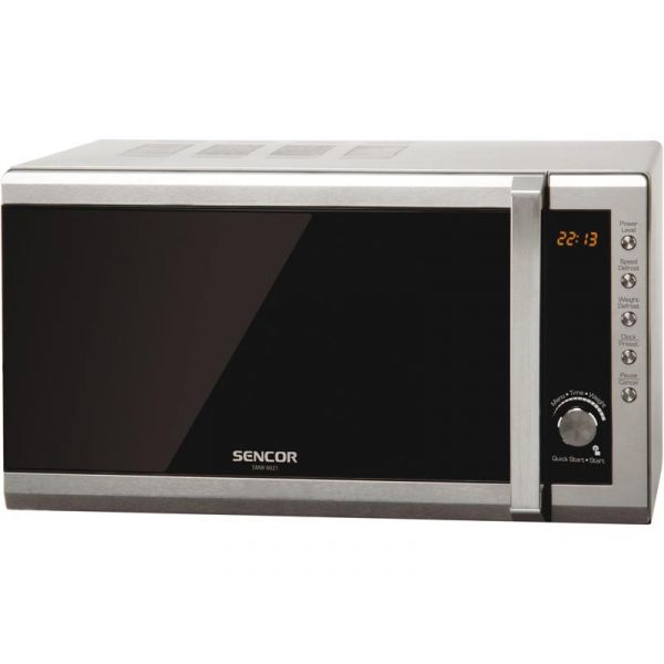 Sencor SMW 6001DS-mikrohullámú sütő, rozsdamentes acél (40027767)