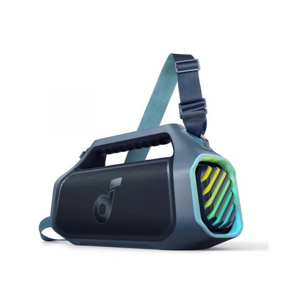 ANKER Bluetooth Hangszóró, Soundcore Boom 2 Plus, kék -  A3134031