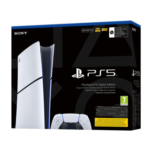 Sony Playstation 5 Slim Digital Edition konzol, 825GB (PS711000049751)