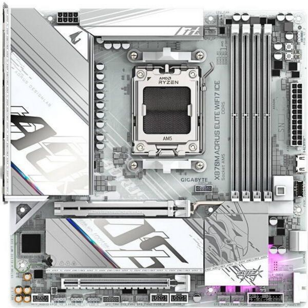 GIGABYTE X870M AORUS ELITE WIFI7 AM5 m-ATX Alaplap