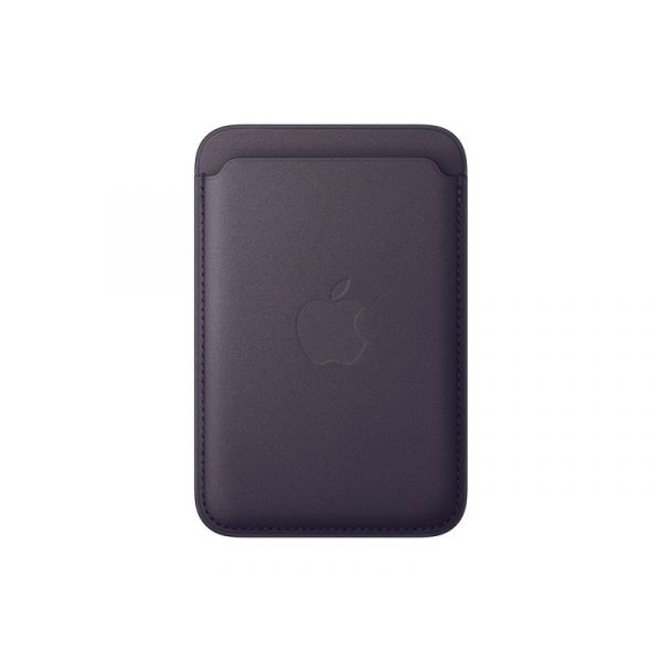 Apple MagSafe-rögzítésű iPhone FineWoven-szövettárca – éjlila (MGH84ZM/A)