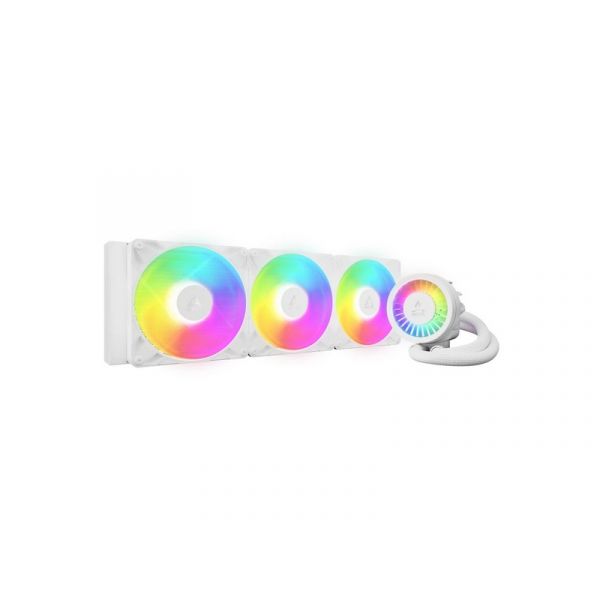 ARCTIC COOLING Liquid Freezer III Pro 420 CPU hűtő  A-RGB vízhűtés, Univerzális Fehér (ACFRE00189A)
