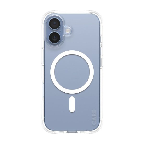 Panzerglass CARE Fashionable Case Samba Transparent w. White MagSafe iPhone 17 (CR22326)