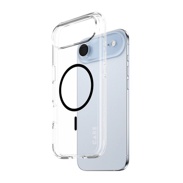 Panzerglass CARE Flagship Case Transparent Urban Explorer w. Black MagSafe iPhone 17 Air (CR24741)