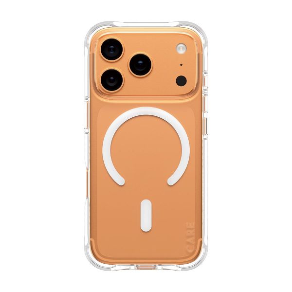 Panzerglass CARE Fashionable Case Samba Transparent w. White MagSafe iPhone 17 Pro (CR37687)