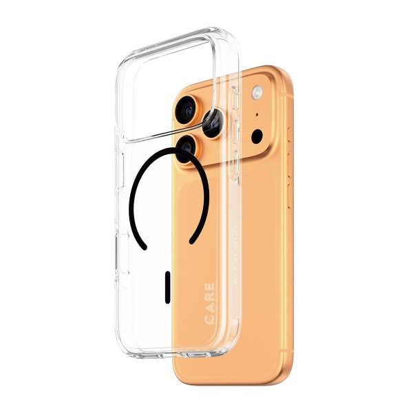 Panzerglass CARE Flagship Case Transparent Urban Explorer w. Black MagSafe iPhone 17 Pro (CR52608)