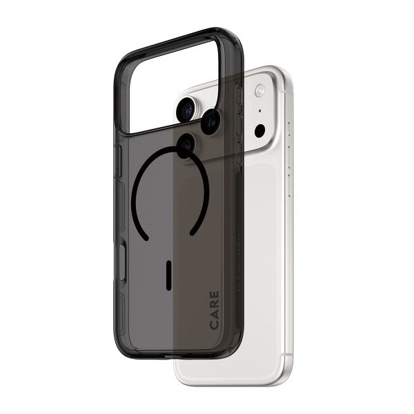 Panzerglass CARE Flagship Case Urban Explorer Smokey w. Black MagSafe iPhone 17 Pro Max (CR57780)