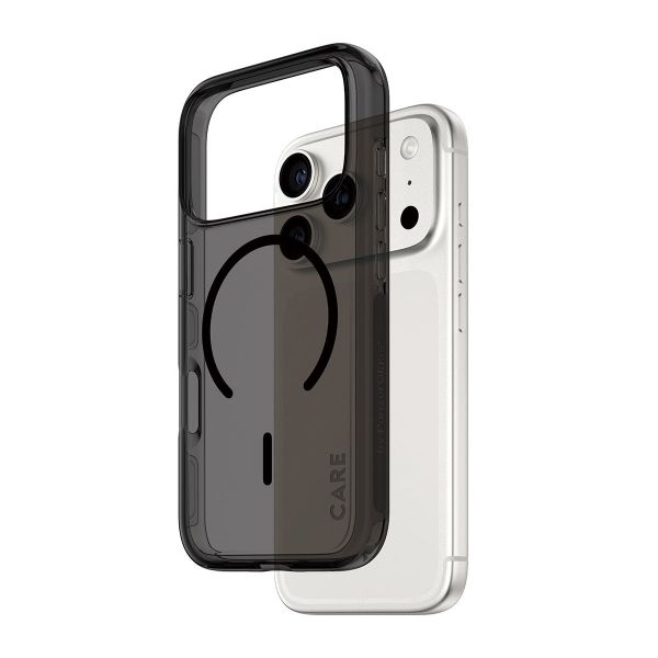 Panzerglass CARE Flagship Case Urban Explorer Smokey w. Black MagSafe iPhone 17 Pro (CR68423)