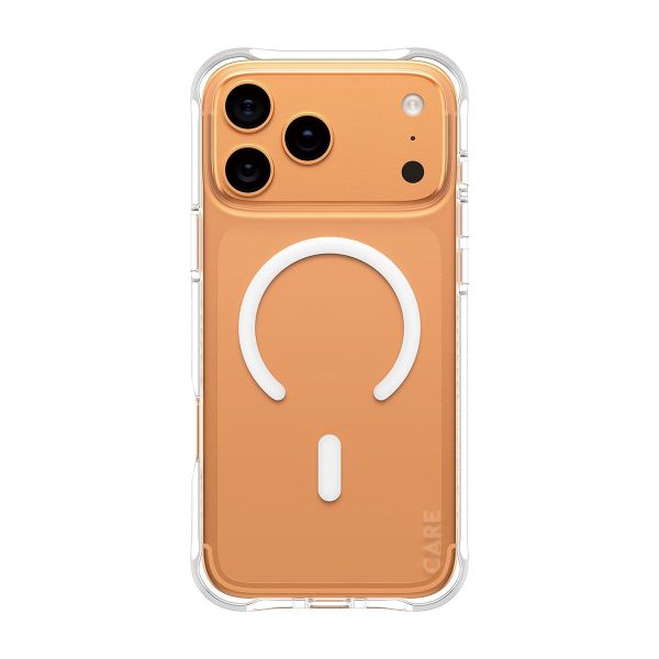 Panzerglass CARE Fashionable Case Samba Transparent w. White MagSafe iPhone 17 Pro Max (CR84109)