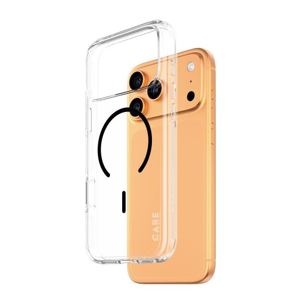 Panzerglass CARE Flagship Case Transparent Urban Explorer w. Black MagSafe iPhone 17 Pro Max (CR99532)