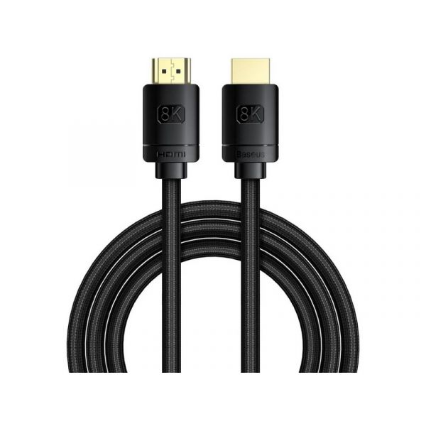 Baseus High Definition HDMI 8K kábel, 3m, fekete