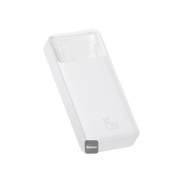 Baseus Bipow gyorstöltő powerbank 20000 mAh, 15W display-el, kábellel