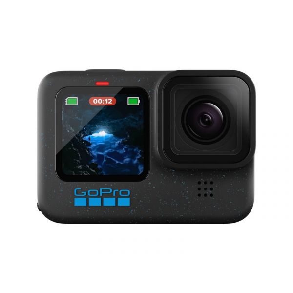 GoPro HERO12 Camera, Black (CHDHX-121-RW)