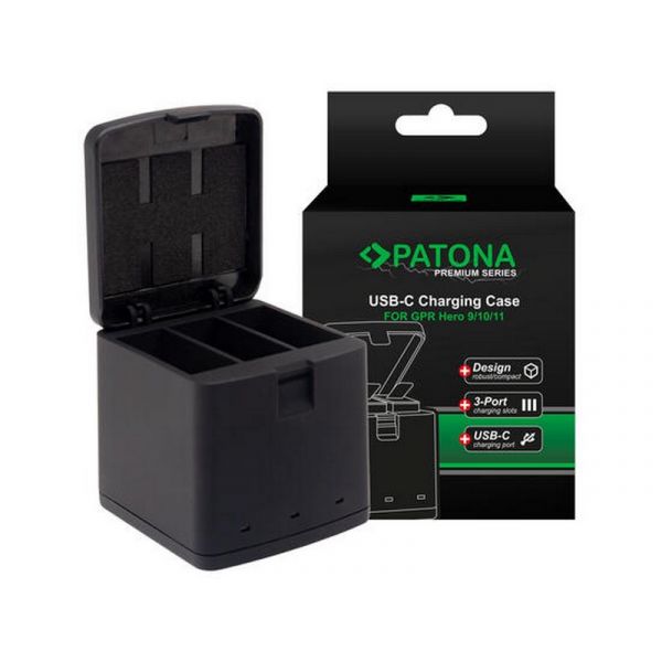 GoPro Dual battery charger+ 2 Enduro batteries (ADDBD-211-VE)