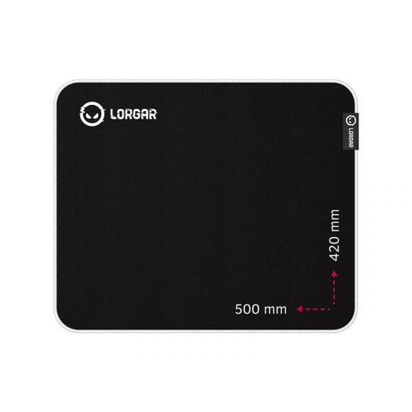 Lorgar Legacer 755 500x420 egérpad, fekete-lila (LRG-CMP755)