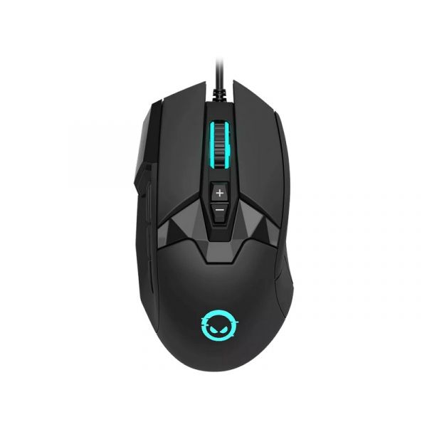 Lorgar Stricter 579 RGB 9 gombos vezetékes egér, fekete (LRG-GMS579)