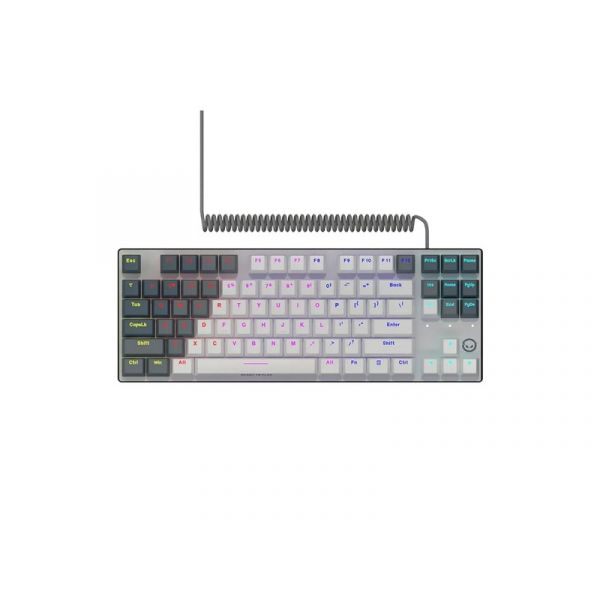 Lorgar Azar 514TKL vezetékes gaming billentyűzet mech RGB, fehér (LRG-GK514TKL-WH)