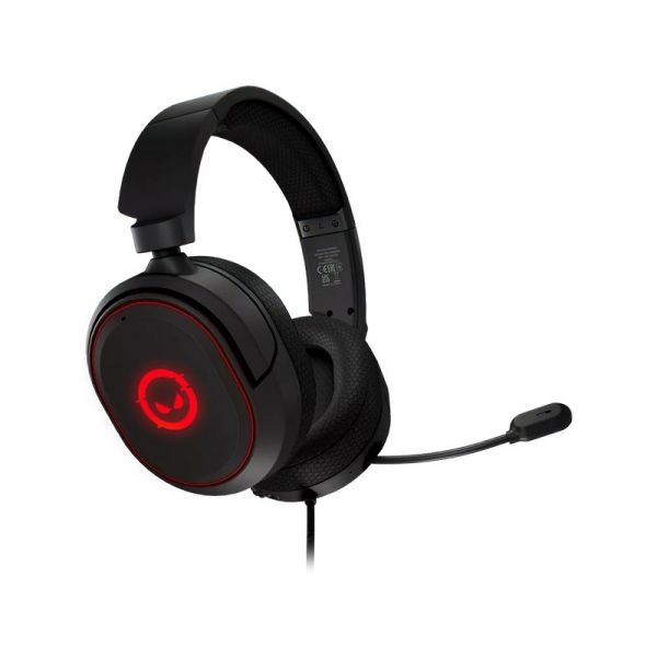 Lorgar Kaya 460 USB 2m RGB fejhallgató, fekete (LRG-GHS460)