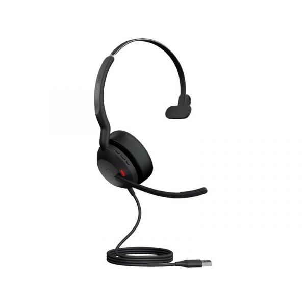 JABRA Evolve2 50 MS Teams Mono Vezetékes USB-A fejhallgató, mikrofon