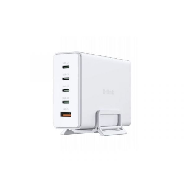 D-LINK DCF-241/E Hálózati Adapter 240W GAN 4xUSB-C + 1xUSB,