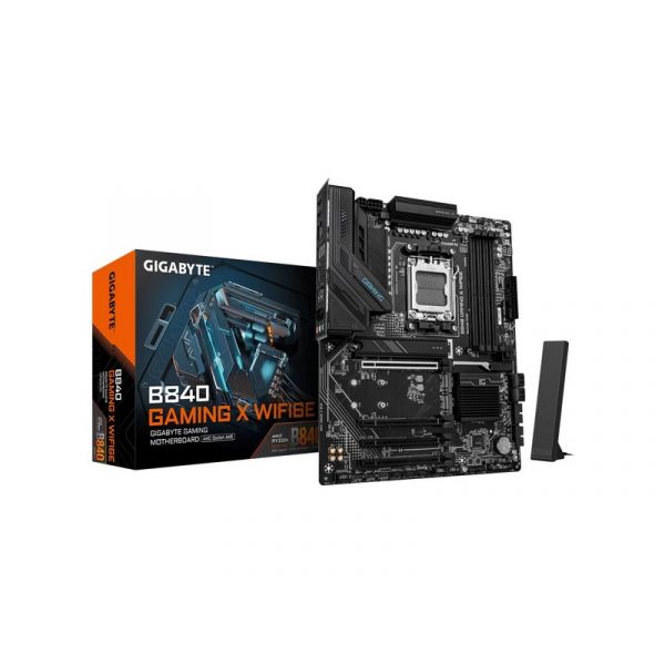 GIGABYTE B840 GAMING X WIFI6E AM5 ATX Alaplap