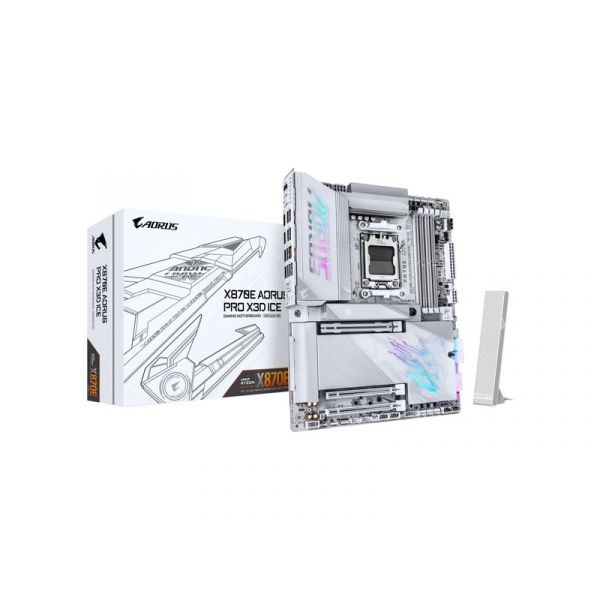 GIGABYTE X870E AORUS PRO X3D ICE AM5 ATX Alaplap