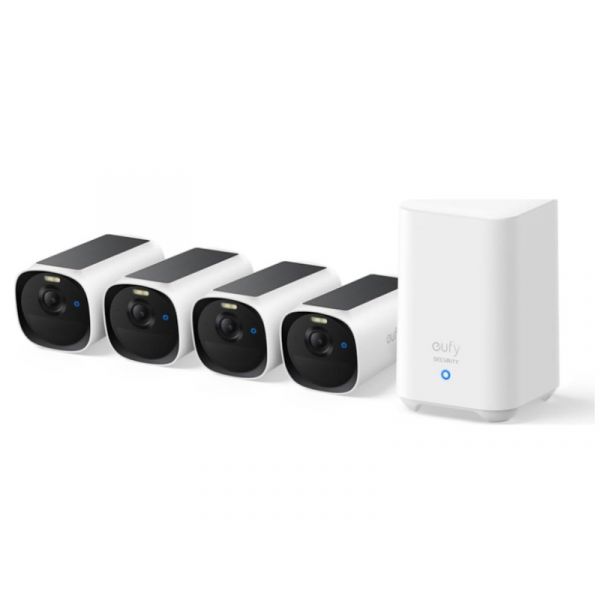 Anker eufy Cam E40 4-Cam Kit (HomeBase 2) White (E8144325)