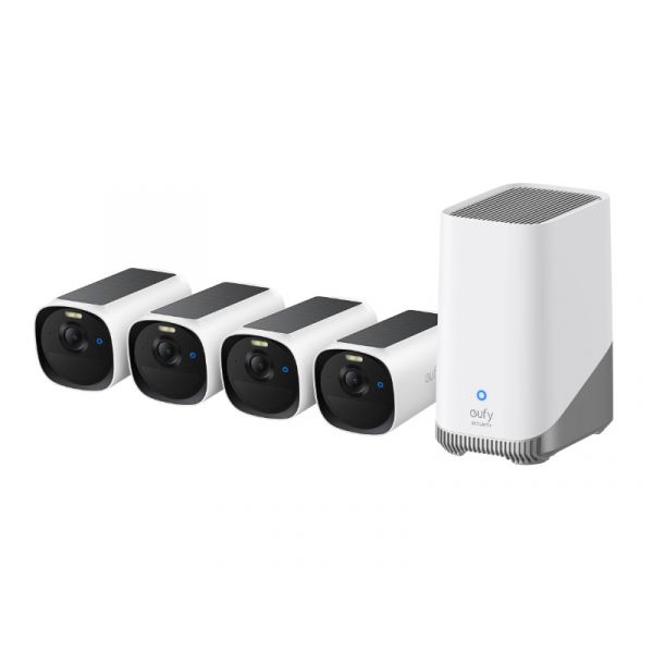 Anker eufy Cam E40 4-Cam Kit (HomeBase S380) White (E8144329)