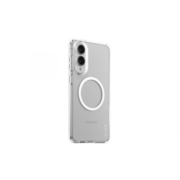 CARE by PanzerGlass Flagship Case Transparent Urban Combat w. White Qi Compatible Samsung S25 Edge (CR37967)