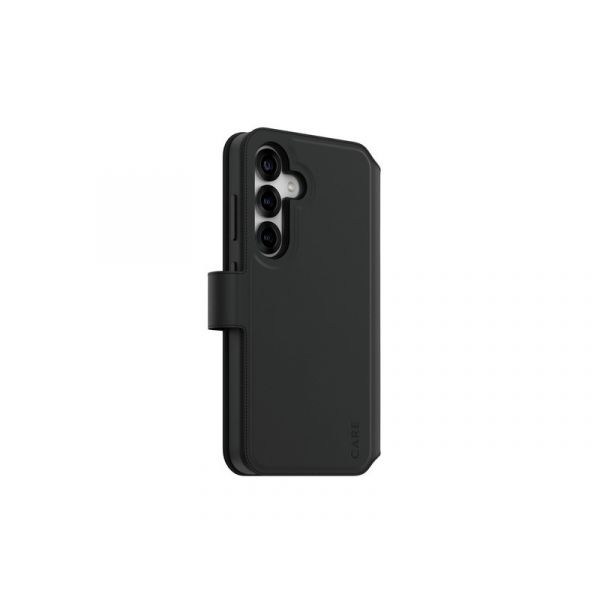 CARE by PanzerGlass Feature Case Tango Two-in-One Wallet w. Qi Compatible Samsung Galaxy S25 (CRRFTWLG38388)