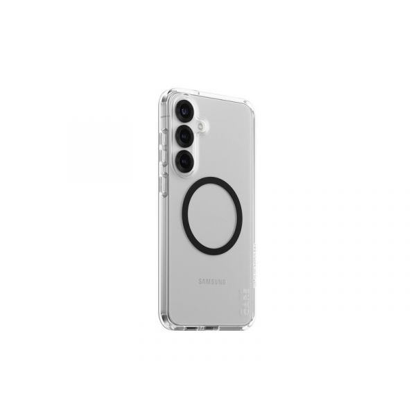 CARE by PanzerGlass Flagship Case Transparent Urban Combat w. Black Qi Compatible Samsung Galaxy S25+ (CRRFUBQG37942)