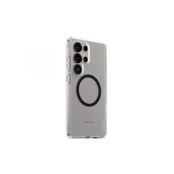 CARE by PanzerGlass Flagship Case Transparent Urban Combat w. Black Qi Compatible Samsung Galaxy S25 Ultra (CRRFUBQG38488)