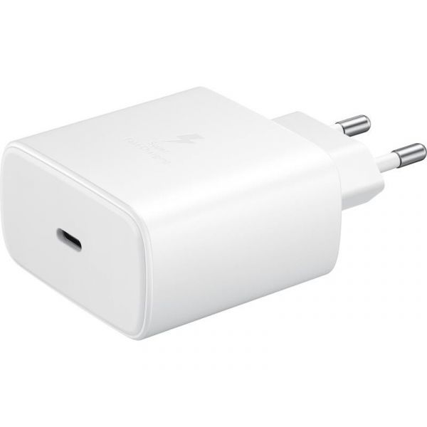 Samsung gyári USB hálózati töltő adapter TypeC bemenet 45W (EPTA845EWE) fehér