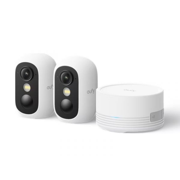 Anker eufyCam C35 2+1 kit biztonsági kamera rendszer White (E8110429)