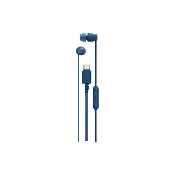 Sony IEREX15CL USB-C Vezetékes Mikrofonos Fülhallgató, Kék (IEREX15CL.CE7)