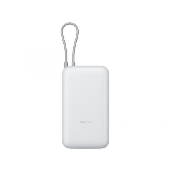 Xiaomi MI 20000 mAH powerbank, integrált kábellel (BHR9738GL) ezüst