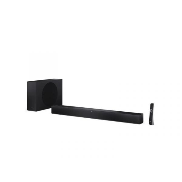 SHARP HT-SBW310 2.1 Dolby Atmos / DTS Virtual:X Vezeték nélküli hangprojektor mélynyomóval, Fekete