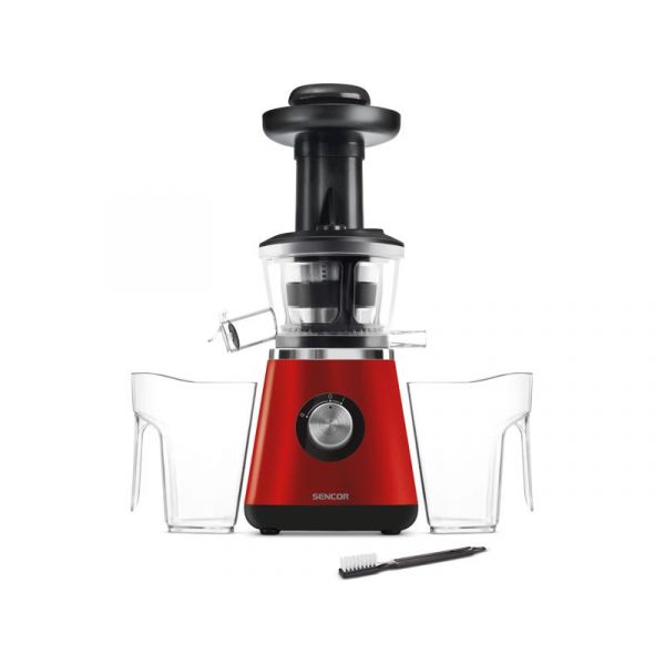 Sencor SSJ 4042RD SLOW JUICER gyümölcsprés, piros (41003355)