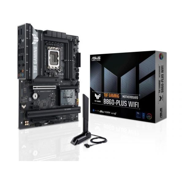 Asus TUF GAMING B860-PLUS WIFI LGA1851 ATX gaming alaplap (90MB1JL0-M0EAY0)