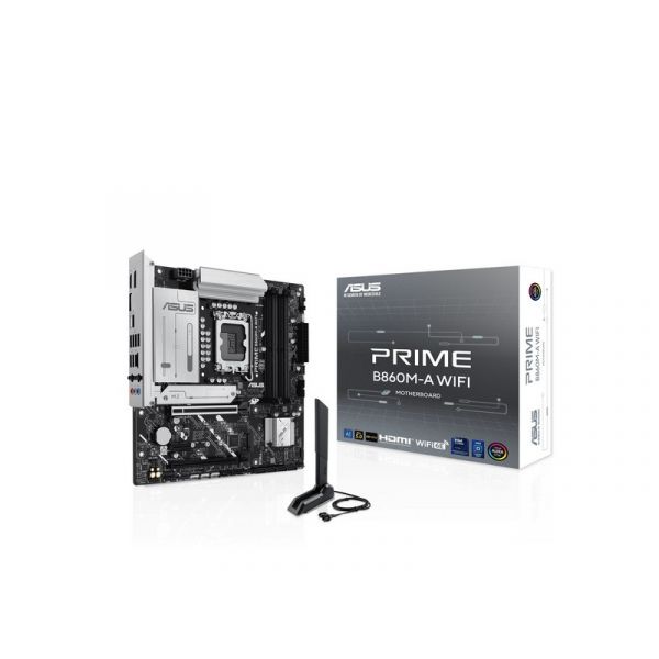 Asus PRIME B860M-A WIFI LGA1851 mATX alaplap (90MB1JY0-M0EAY0)