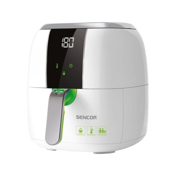 Sencor SFR 5320WH forrólevegős fritőz, fehér (41005951)