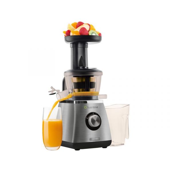 Sencor SSJ 4050NP SLOW JUICER Nutriline gyümölcsprés, acél-fekete (41006149)