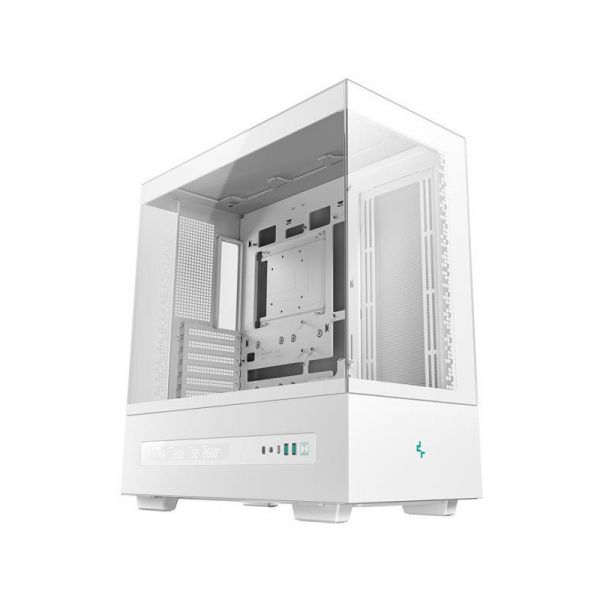DEEPCOOL CH690 DIGITAL WH ATX PC ház, Tápegység nélkül, Fehér, Üvegfalú (R-CH690-WHNNA0D-G-1)