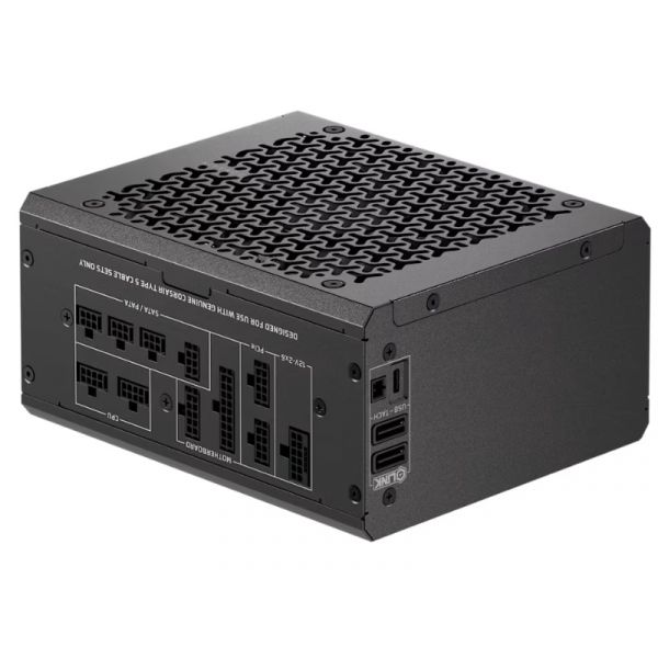 CORSAIR iCUE LINK HXi SHIFT Series, HX1000i SHIFT, 1000 Watt, Cybenetics Platinum, moduláris tápegység (CP-9020265-EU)